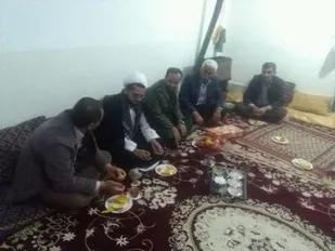 دیدار با خانواده شهید گودرز محمودی در لردگان