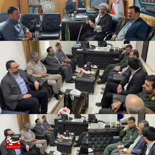 دیدار  فرماندهان کانون&zwnj;های بسیج جامعه پزشکی با فرمانده سپاه آمل