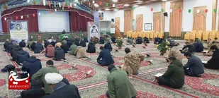 محفل انس با قرآن کریم در لشکر عملیاتی ۲۵کربلا برگزار شد