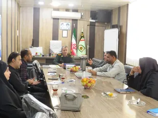 تقدیر مجموعه ی نیروی انتظامی از خبرنگار بسیج و خبرنگاران هندیجان
