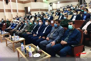 برگزاری آیین تکریم ومعارفه فرماندار تنگستان باحضور مسئولین استانی وشهرستان