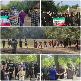همایش پیاده روی خانوادگی در روستای نامن شهرستان کردکوی