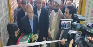 بهره برداری مدرسه ۳ کلاسه روستای گنجوان از توابع چوار