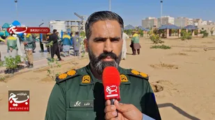 چابهار سبزتر از همیشه؛ کاشت نهال به مناسبت هفته مقاومت