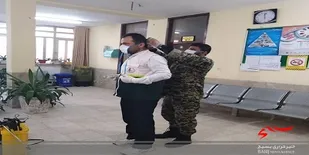 اقدامات گروه جهادی شهید فضل الله مرادی  بسیج تنگستان درمقابله باویروس کرونا