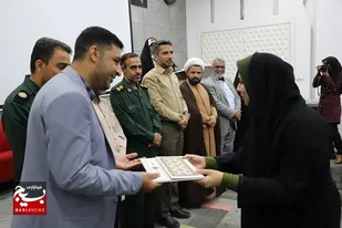 تجلیل از برگزیدگان مسابقه عفاف و حجاب توسط سازمان بسیج رسانه سپاه امام سجاد علیه السلام