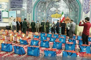 توزیع ۱۲۰۰ بسته غذایی در رزمایش کمک مومنانه بخش جوکار