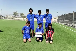 مسابقات مینی فوتبال دانش آموزی در اسفندک برگزار شد