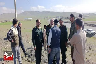 بازدید سردار مجیدی از اردوهای جهادی شهرستان تویسرکان