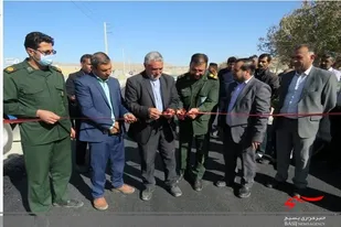 بهره برداری آسفالت راه روستایی اسلام آباد خرامه