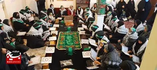 اجتماع مادران فراهانی برای عهد و پیمان با مکتب سردار دلها
