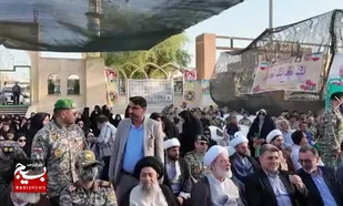 برگزاری نخستین سالگرد شهید گروهبان یکم شاهرخی فر در شوشتر