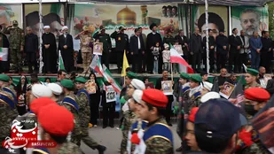 پیام تقدیر سپاه استان از حضور مردم اردبیل در رزمایش جانفدا برای ایران امام رضایی