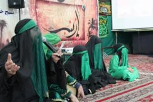 برگزاری تعزیه خطبه خوانی حضرت زینب و شهادت حضرت رقیه(س) در شاهرود