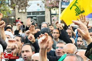 تجمع و راهپیمایی مردم قوچان در حمایت از پاسخ مقتدرانه سپاه به رژیم کودک کش اسرائیل+عکس