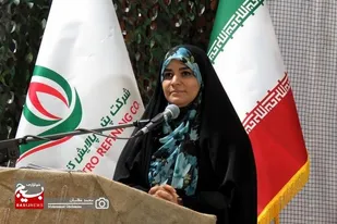 برگزاری یادواره شهدای دفاع مقدس در شرکت پتروپالایش کنگان/ حضور سحر امامی و حاج صادق آهنگران در پتروپالایش کنگان