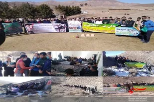 کوهپیمایی در ارتفاعات دردوی بخش سنگان با همکاری هیئت کوهنوردی بخش سنگان  خواف برگزار شد