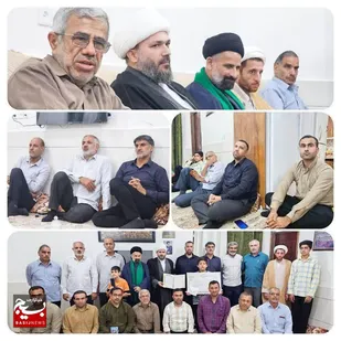 تجلیل از فعالین قرآنی در روستای دشت بزرگ گتوند