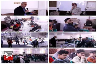دوره آموزشی تفریحی نوجوانان بسیجی در سرخه برگزار شد