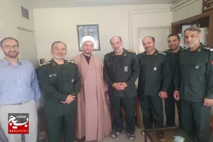 دیدار حجت&zwnj;الاسلام نجاری با کارکنان معاونت سلامت و دفاع زیستی سپاه استان همدان