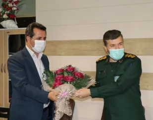 دیدار فرمانده سپاه بناب با رئیس اداره آموزش و پرورش این شهرستان
