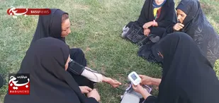 برپایی ایستگاه سلامت در زاهدان