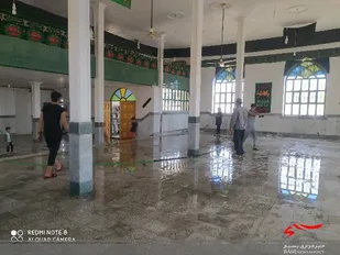 غبار روبی مساجد حوزه امام حسین(ع) ویژه محرم