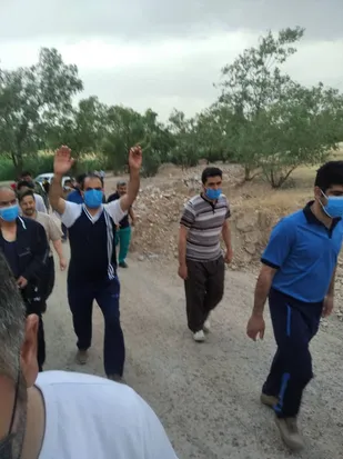 برگزاری کوهپیمایی درسپاه ناحیه قصرشیرین