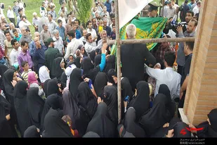 استقبال پرشور مردم کبودراهنگ از کاروان زیر سایه خورشید