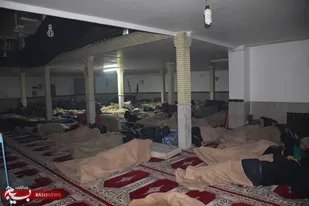 اسکان اضطراری بیش از یک هزار مسافر در راه مانده در فامنین