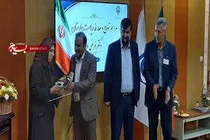 آیین تکریم و معارفه رئیس بیمارستان دکتر غرضی تأمین اجتماعی ملایر