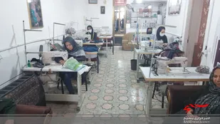 افتتاح کارگاه اشتغال زایی خیاطی حوزه فاطمیه