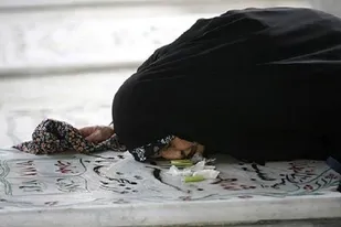 مادر شهید محرمعلی صمدی به فرزند شهیدش پیوست