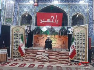 برگزاری یادواره ۵۶ شهید و۳ شهید گمنام در شهر باغین