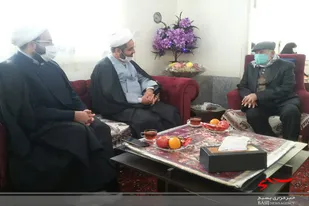 دیدار بسیجیان حوزه شهید جوکار با خانواده شهیدان &laquo;سلطانی&raquo;