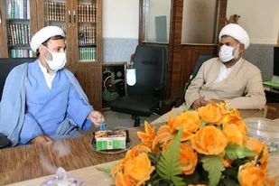 دیدار مسئول نمایندگی ولی فقیه سپاه چابهار با نماینده امور اهل سنت این شهرستان
