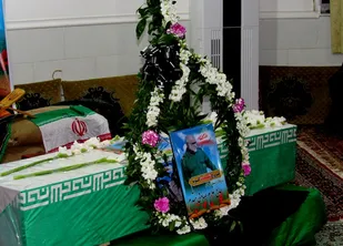 عروج شهادت گونه جانباز رشید اسلام حاج غلام صادقی مقدم