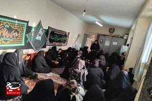 روضه&zwnj;خوانی و عزاداری دهه اول محرم در پایگاه مهدیه ملایر