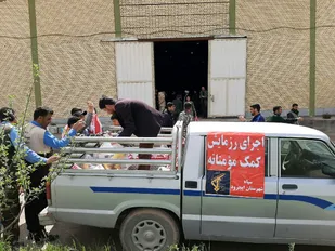 باران همدلی در شهرستان ایجرود به روایت تصویر