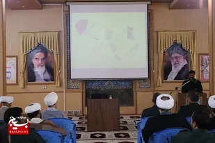 مراسم گرامیداشت هفته عقیدتی سیاسی در سپاه سلمان