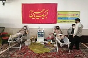 اجرای پویش نذر خون توسط بسیجیان زابل