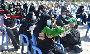 همایش شیرخوارگان حسینی در یاسوج/ همنوایی مادران با لالایی رباب