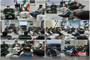 دیدارجوانان،علما،بمناسبت دهه بصیرت و سالگرد شهادت شهید سلیمانی با فرمانده سپاه مهرستان