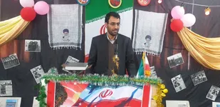 برگزاری مراسم جشن انقلاب در بخش طغرالجردِ کوهبنان