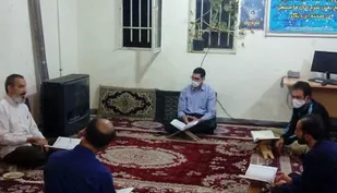 برگزاری حلقه قرآنی پایگاه مقاومت بسیج بلال حبشی