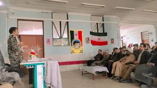 یادواره شهدا در دبیرستان شهید خاوری هلیل دشت برگزار شد