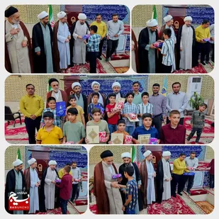 تقدیر از نوجوانان قرآنی در گتوند