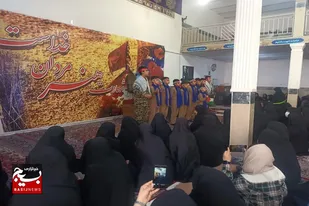 یادواره شهدای شهر گیان برگزار شد