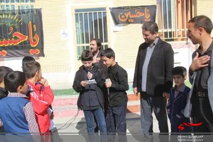 سوگواری اربعین در آموزشگاه موعود شهرکرد