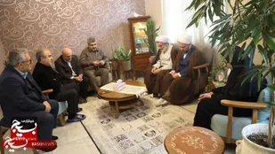 دیدار نماینده ولی فقیه در گیلان با خانواده شهید دهه&zwnj;هشتادی امیرعلی لطیفی